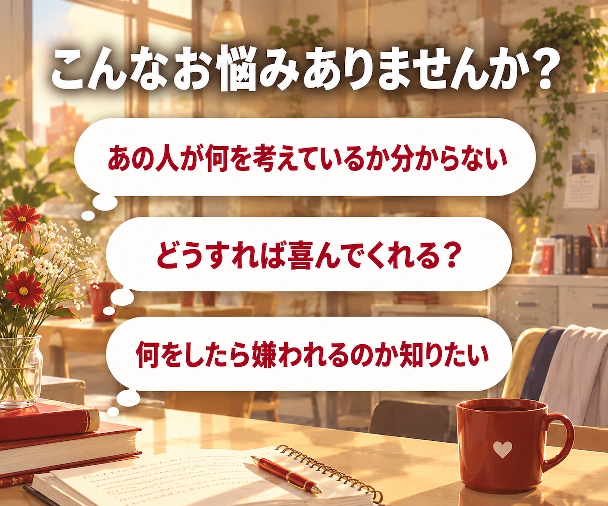 お相手のトリセツ｜恋の攻略＆取扱マニュアル作ります 8,000字以上｜本音・地雷・接し方を16項目でお教えします イメージ3