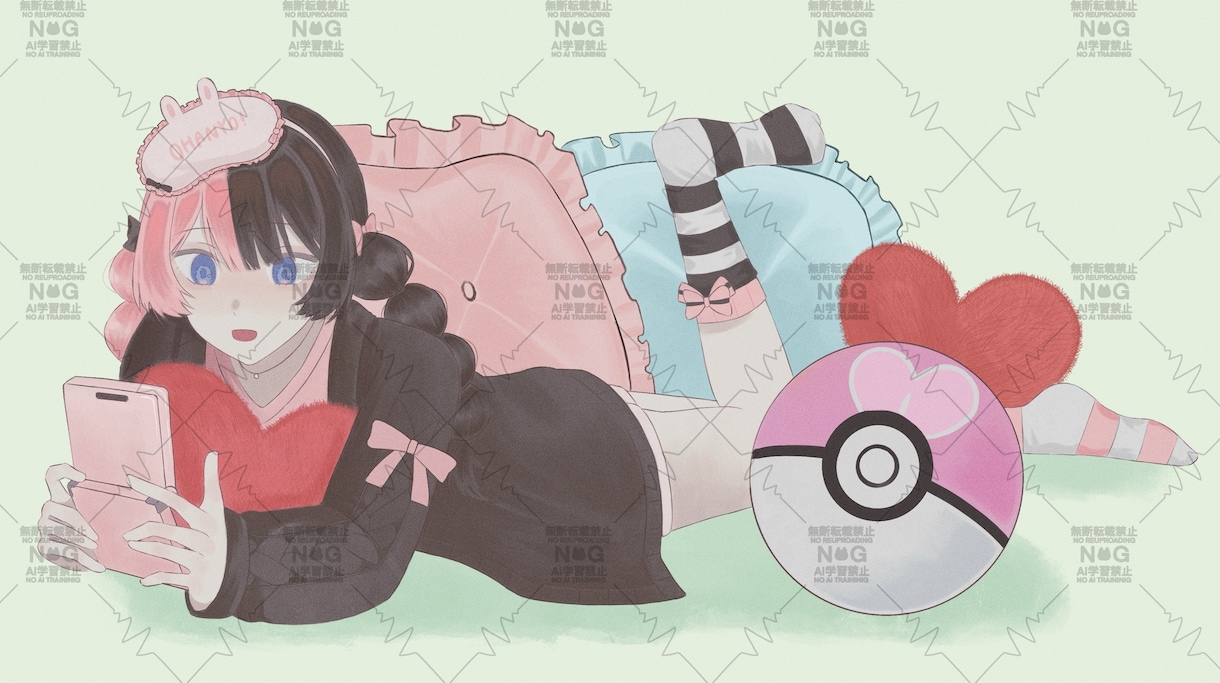 サムネやヘッダーに！　可愛く描きます 商用利用OK！　厚塗りふんわりあたたかいイラストを描きます！ イメージ2