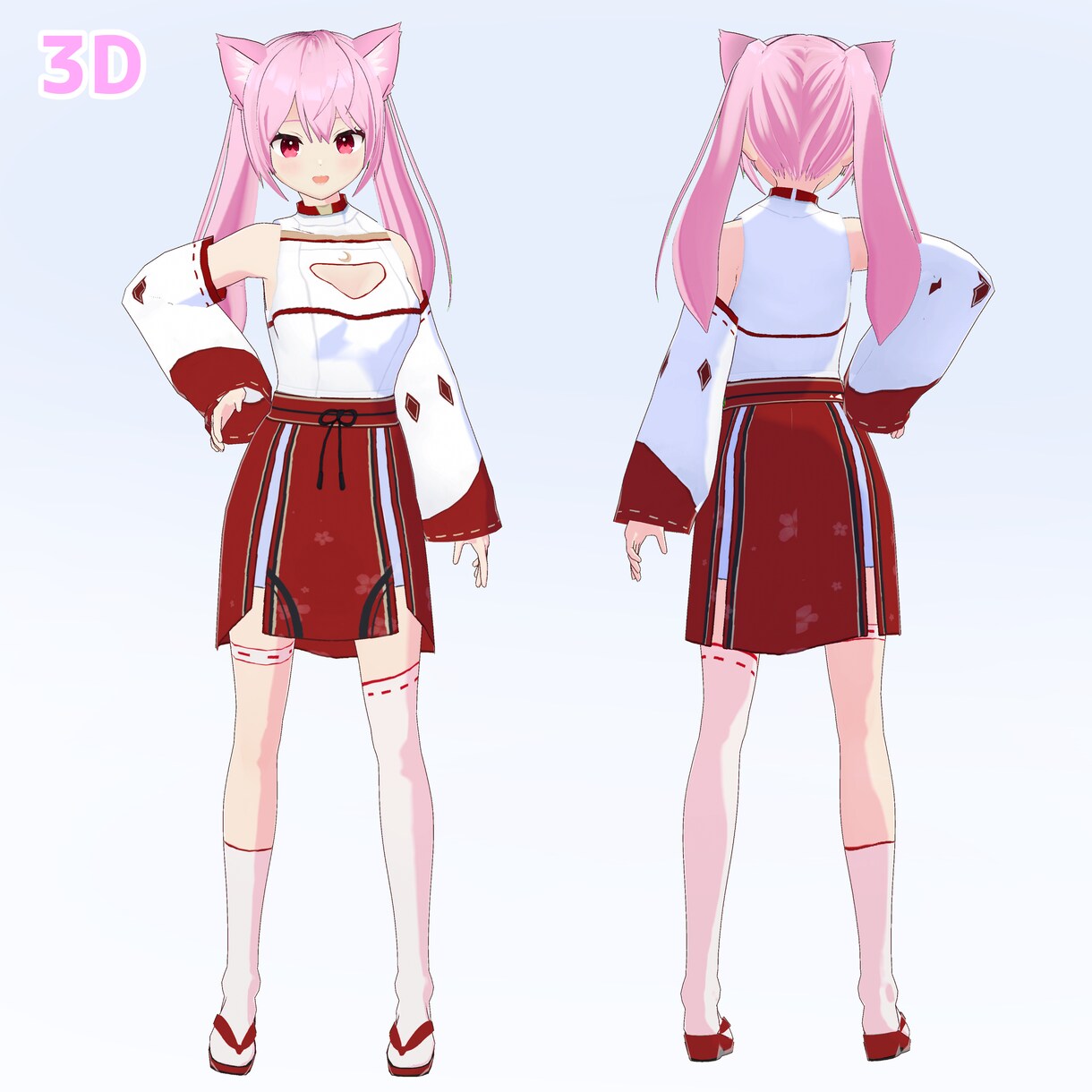 キャラデザからLive2Dや3Dまで全て制作します 欲しいものだけ手に入る！カスタマイズ可能 イメージ4