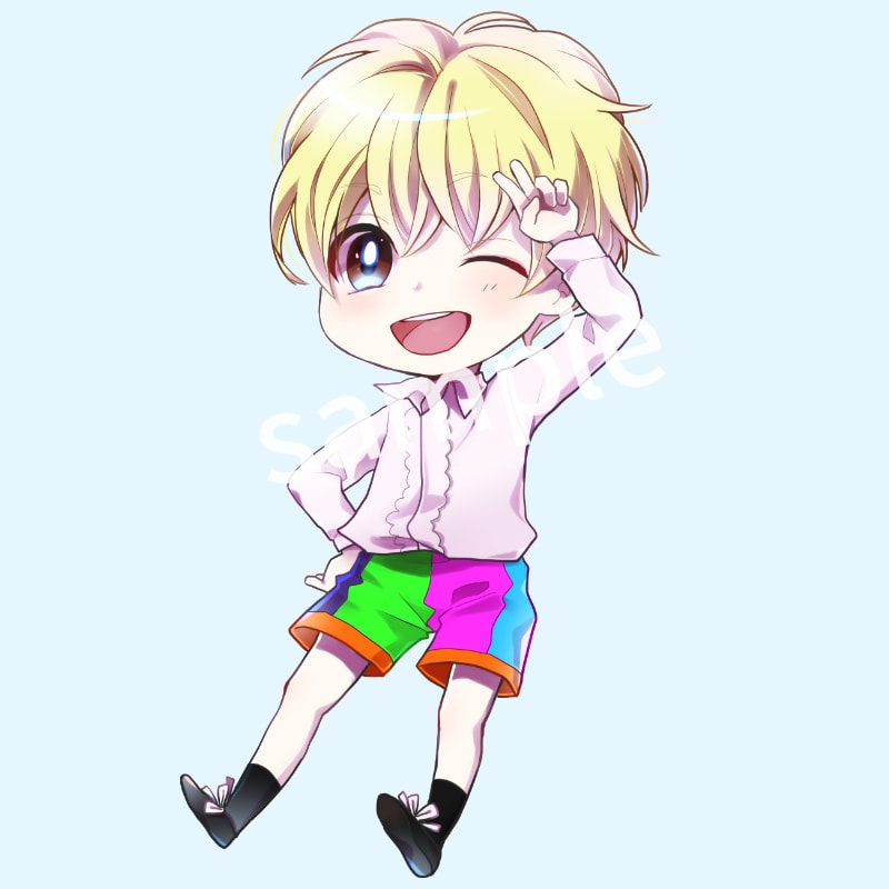 短納期も！イラスト、ミニキャラ描きます Vデザイン、各snsサムネ対応！グッズ対応！ イメージ5