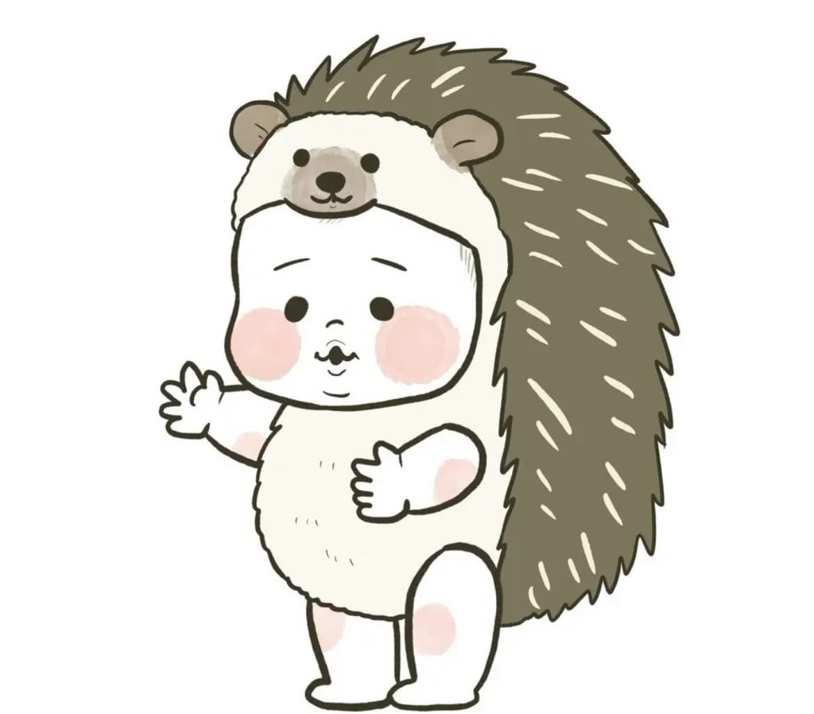 子供×動物着ぐるみアイコン描きます 好きな動物やペットの着ぐるみを着たアイコンです♡ イメージ6