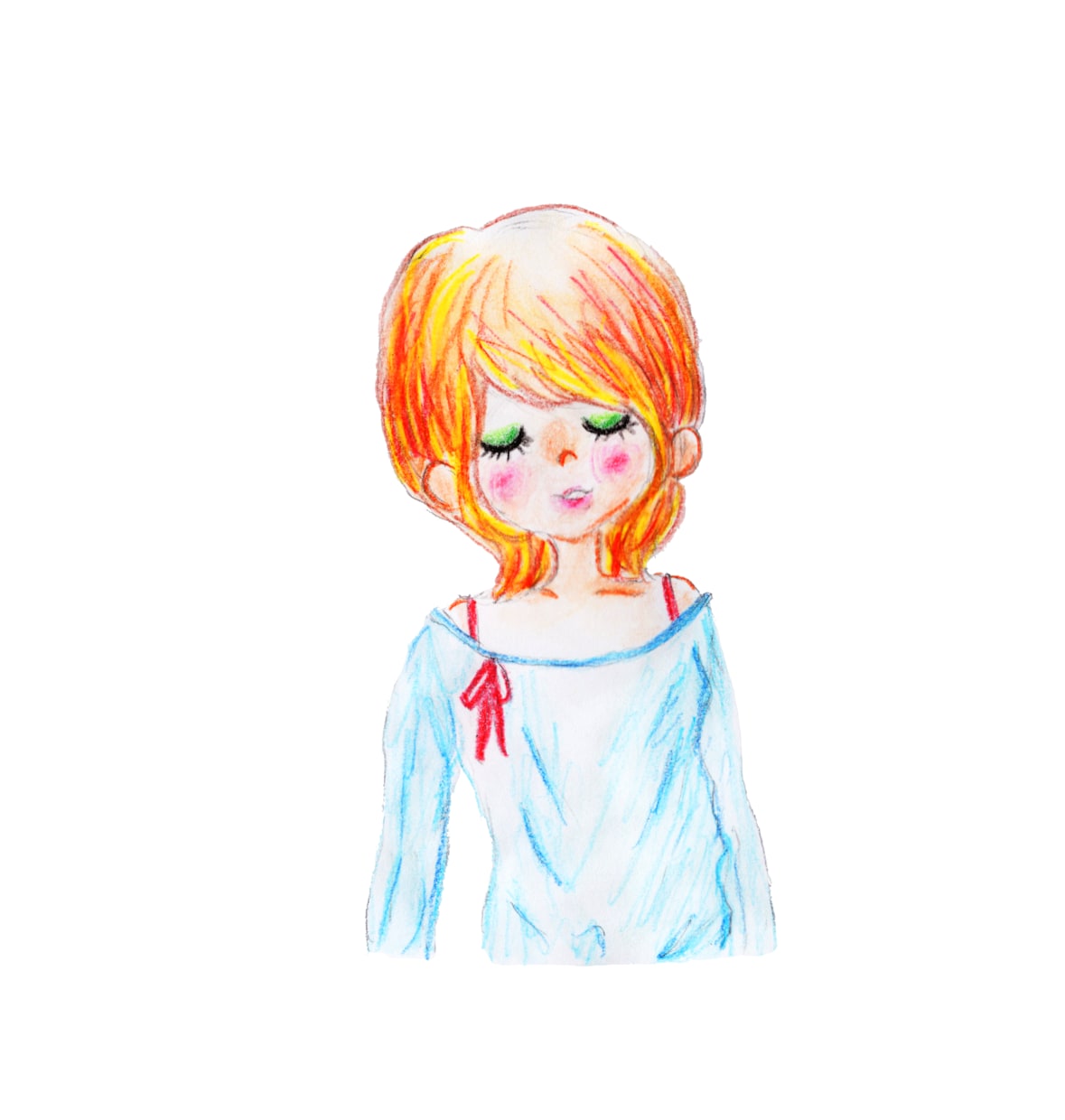 手描きの人物カット制作します プロフィール画像や挿絵にいかがですか？ イメージ3