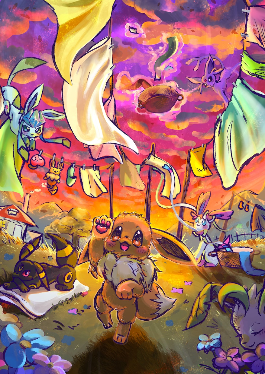 物語を感じる魅力的な一枚絵描きます キャラクターが生き生きと動き出すような物語性あるイラスト イメージ2