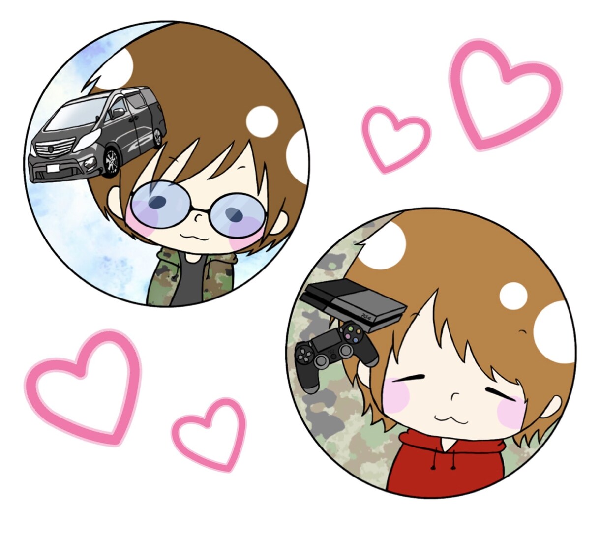 SNSのアイコン描きます 〜TwitterやLINEのアイコンをお探しの方へ〜 イメージ2