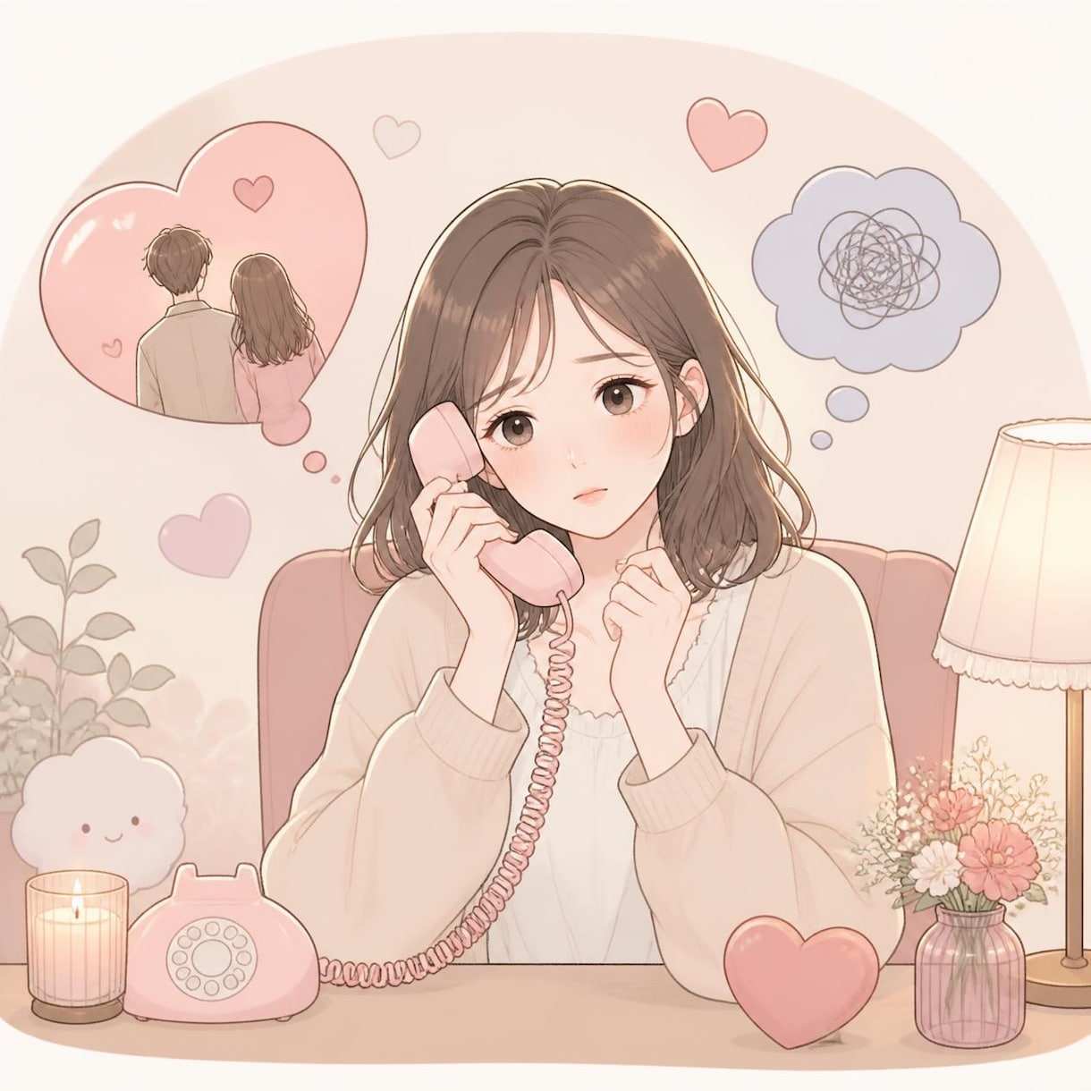 恋愛不器用さんの彼・彼女の交際のお悩みお聞きします 喧嘩・LINE・嫉妬・寂しい…あなたと一緒にゆっくり考えます イメージ6
