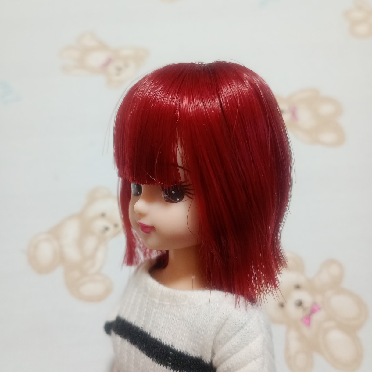 リカちゃんジェニーちゃんのドールウィッグを作ります あなた好みのリカちゃん、ジェニーちゃんにしましょう イメージ2