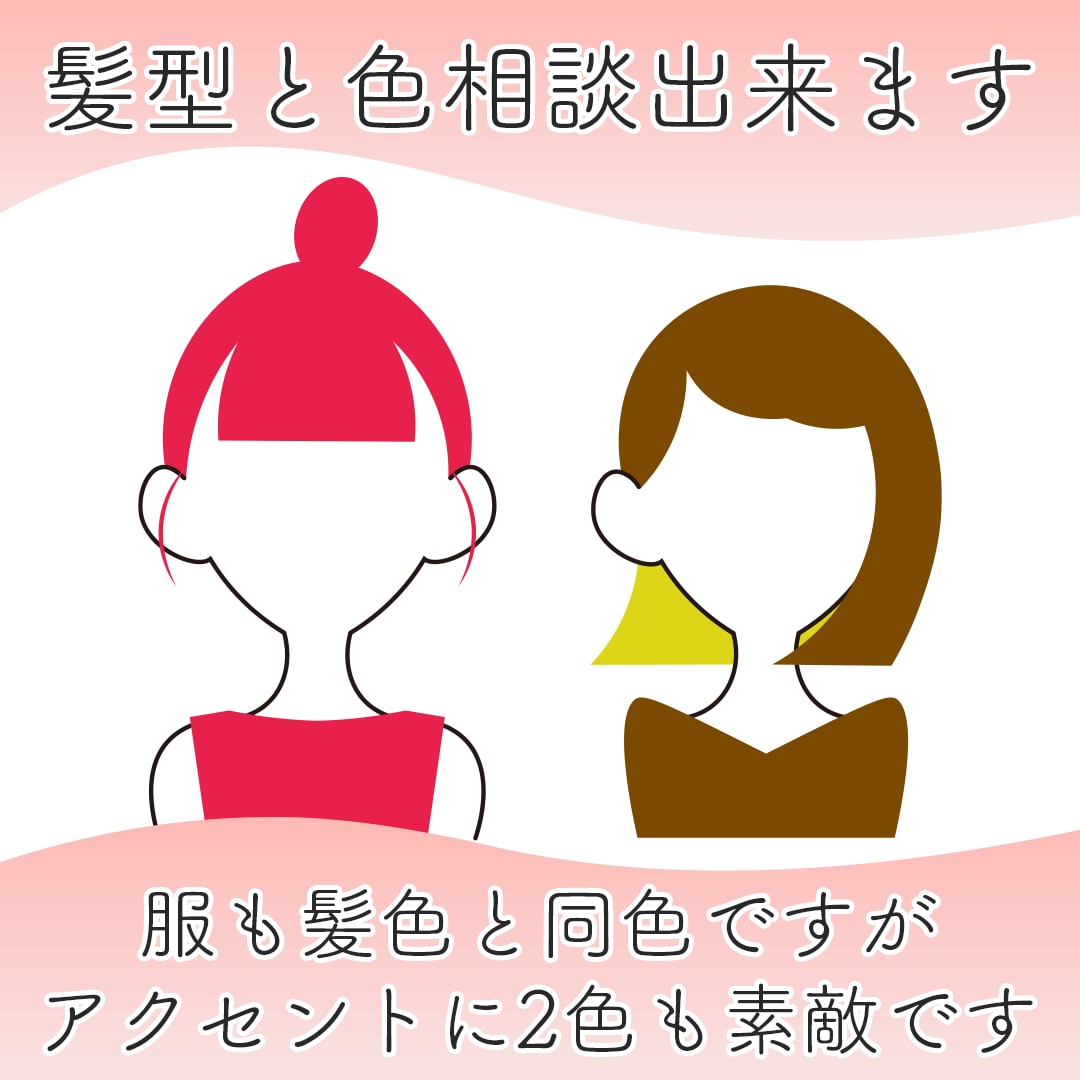 あなたの個性をイラストにします シンプルでおしゃれな似顔絵制作 イメージ3