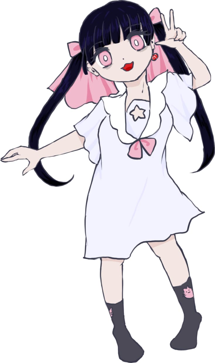 女の子のイラスト描きます かわいいおんなのこで幸せになろう イメージ1