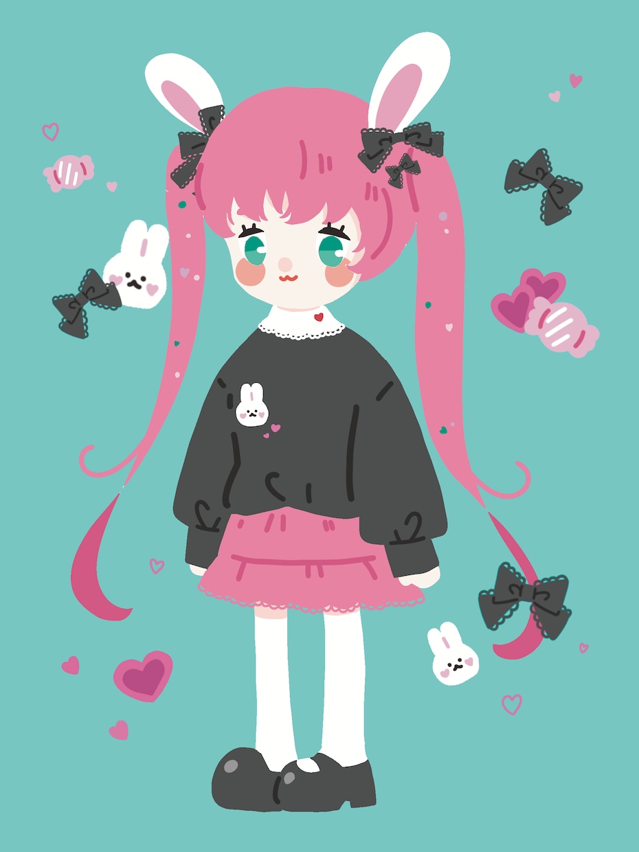 ふんわりイラスト3点セット描きます アイコンや挿絵などでイラストをお探しの方 イメージ6