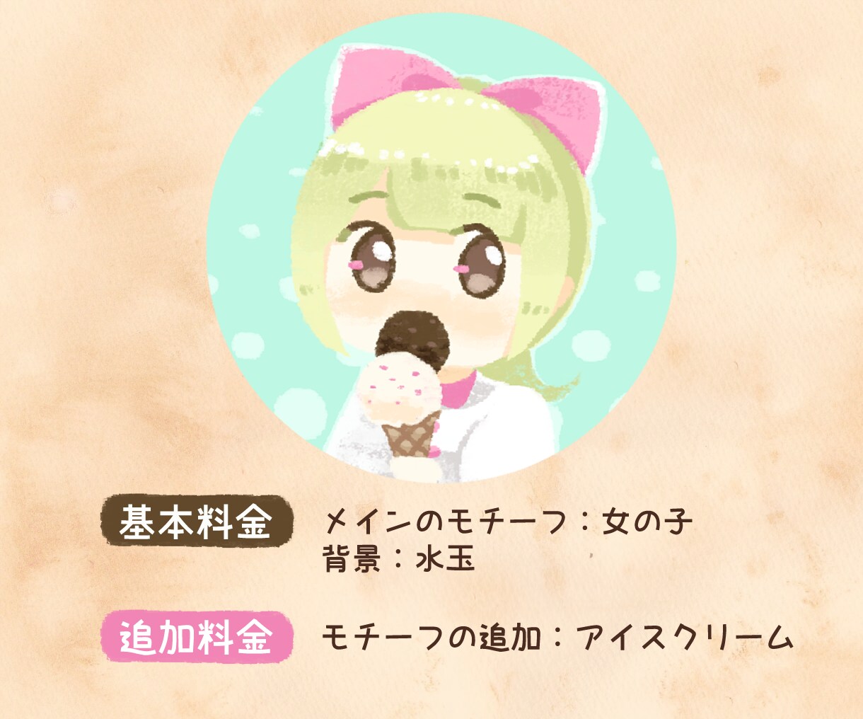 絵本風のやさしいSNSアイコン&ヘッダーを描きます ＊サービス開始記念　10名様限定モニター価格になっています イメージ5