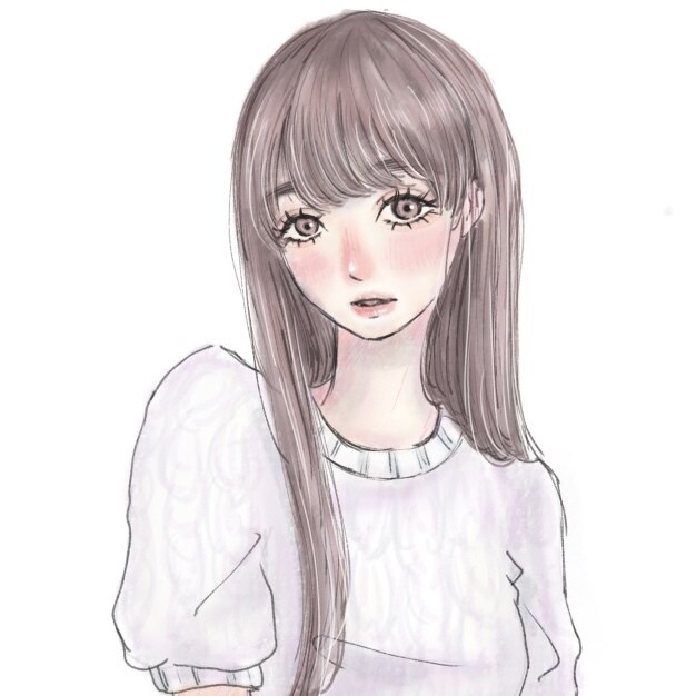 やさしい雰囲気のおしゃれ美女アイコン描きます 顔出し無しでおしゃれ可愛いSNS活動をしたい方におすすめ イメージ3