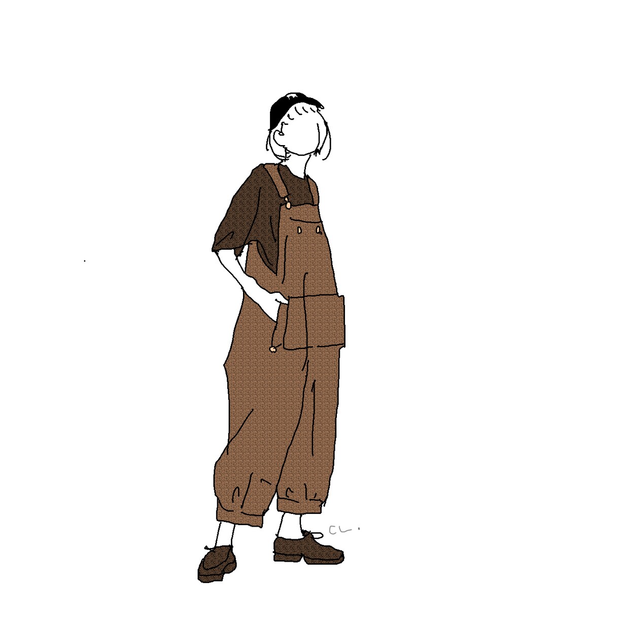 イラストにします 人物画をシンプルなイラストにします イメージ4