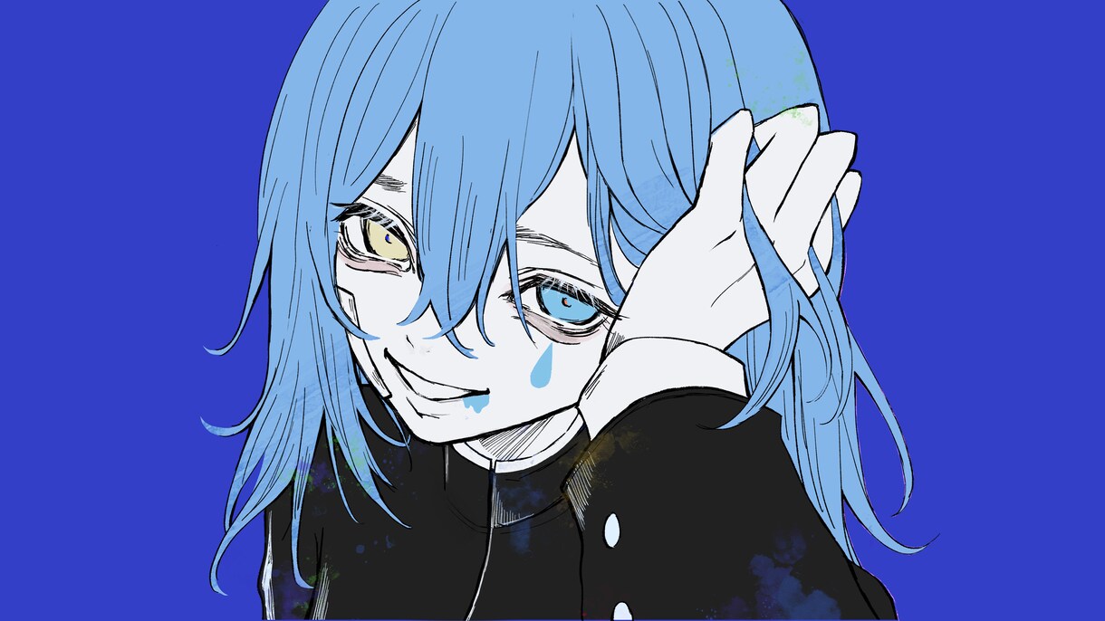 動画用一枚絵、サムネイルなどのイラストを制作します 歌ってみた等、MV動画用イラストなどにおすすめです！ イメージ5