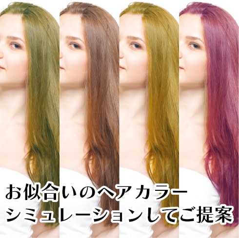 美大で色彩学を学んだ私がパーソナルカラー診断します 髪色シミュレーション+パーソナルカラー診断で最強の自分へ！ イメージ1