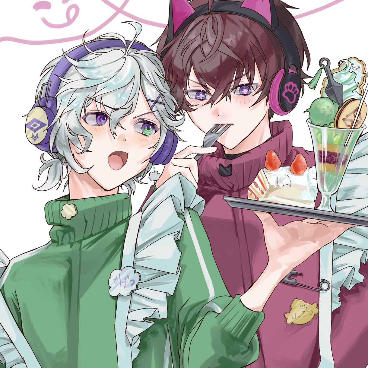 イラスト一枚絵などの制作を承ります 【厚塗り】可愛い、かっこいいイラスト様々なジャンルお任せを イメージ8
