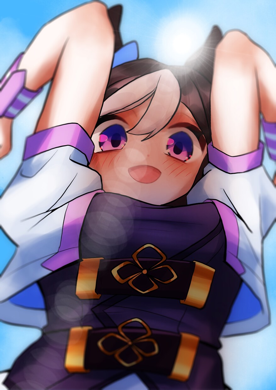 歌ってみた動画などにも使えるイラスト制作します お客様の要望に沿った幅広く使える一枚絵お描きします！！ イメージ3