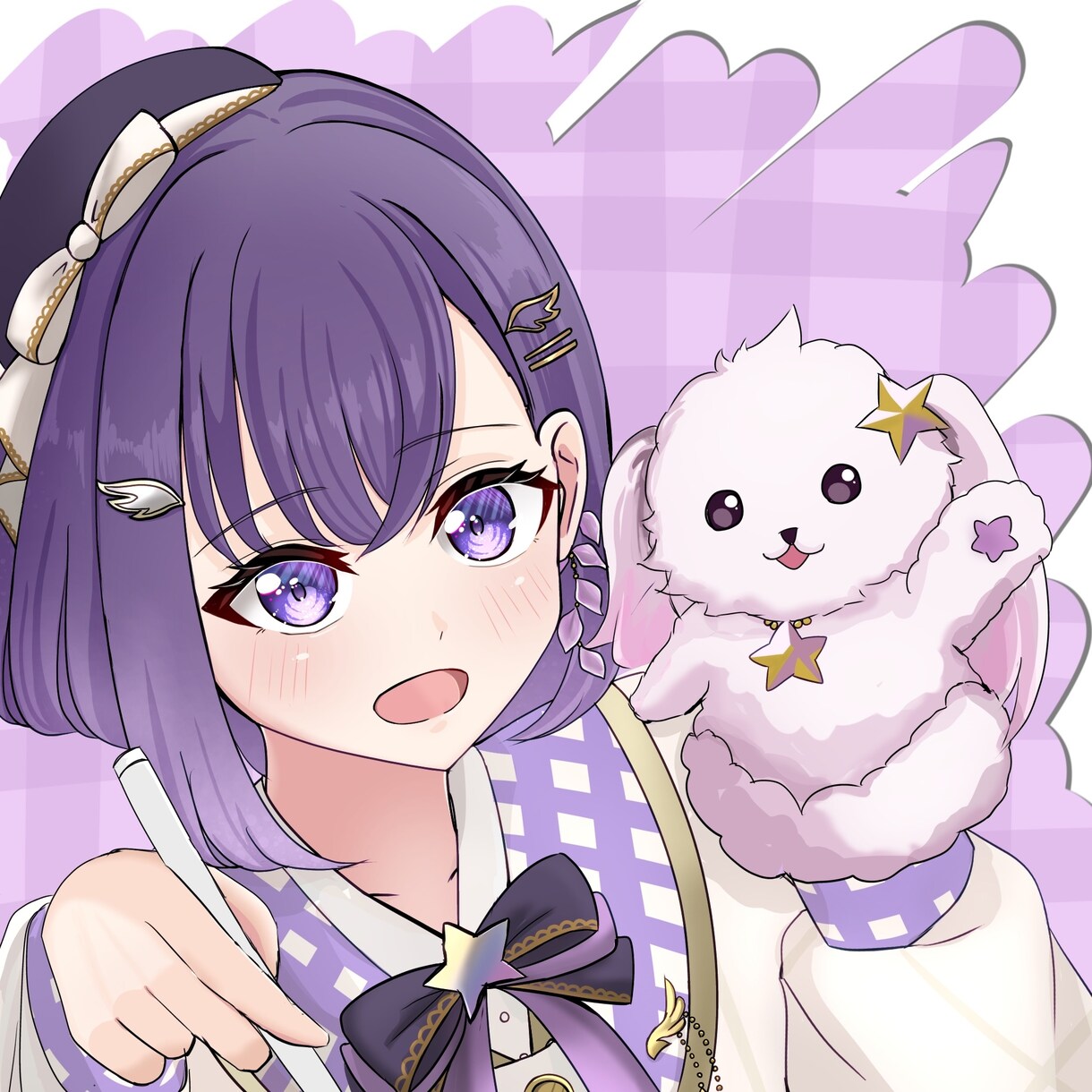 キラキラ・かわいいアイコンイラスト描きます 最短3日！きらきらかわいいイラスト イメージ7