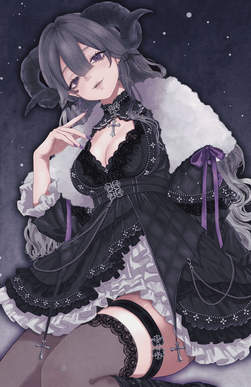華やかで印象的なイラストを制作します 装飾まで美しく描き込みます|商用利用◎ イメージ3