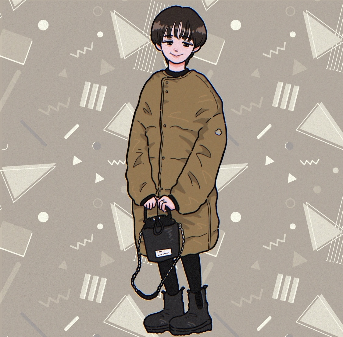 デフォルメ似顔絵描きます snsのアイコンなどに！ポップで可愛いレトロ似顔絵！ イメージ4