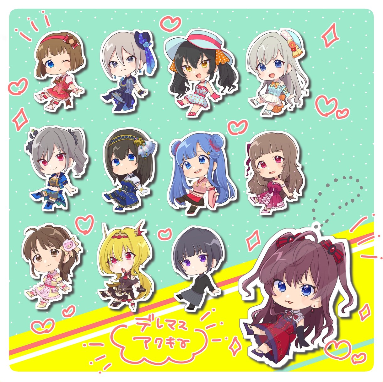 デフォルメアイコンお描きします かわいいデフォルメイラストをアイコンにしてみませんか？ イメージ7