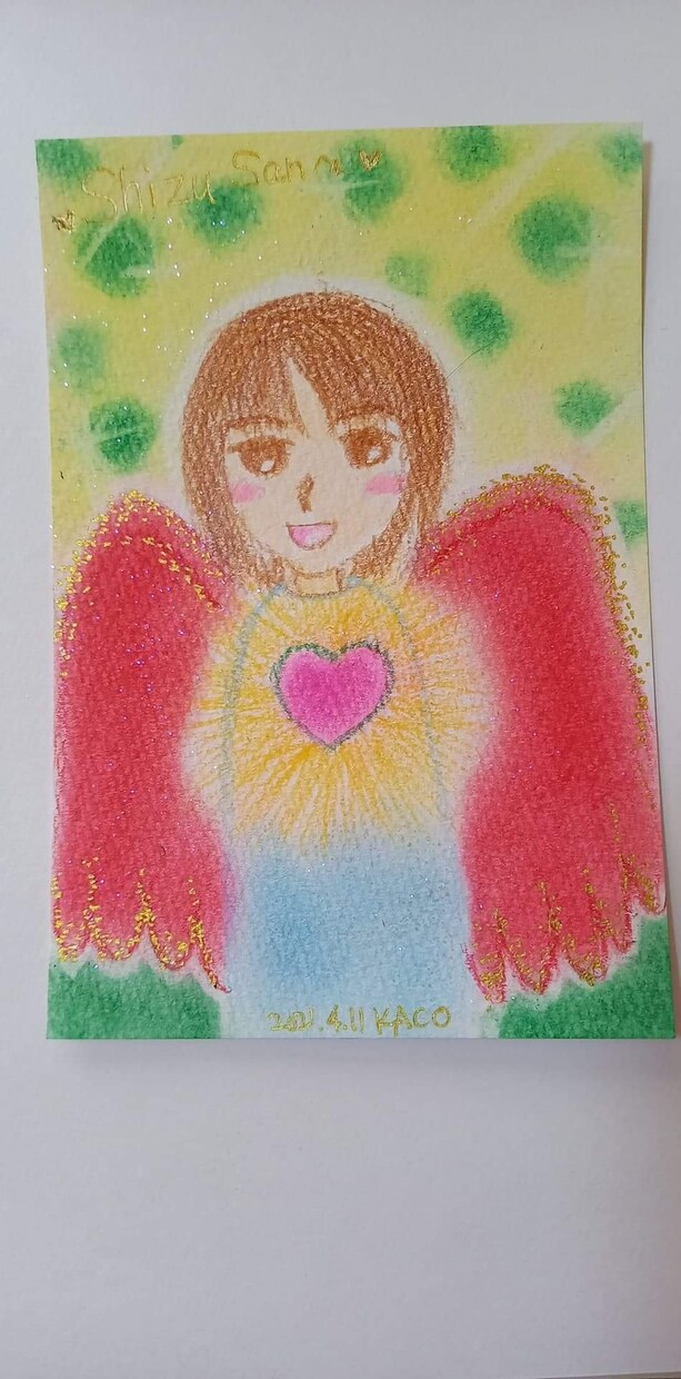 貴方の羽根と内なるエネルギーとオーラを描きます 自分らしく生きるためのサポートに導くアイテムとなりますように イメージ4
