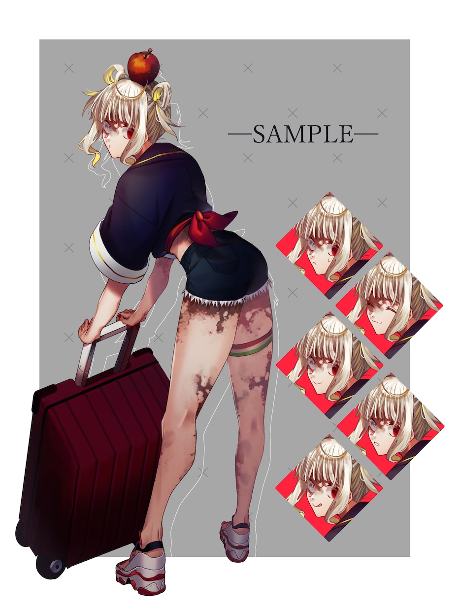 TRPG、ゲーム、配信等の立ち絵を制作します 使用用途によって幅広く料金のお見積り、ご制作いたします！ イメージ2