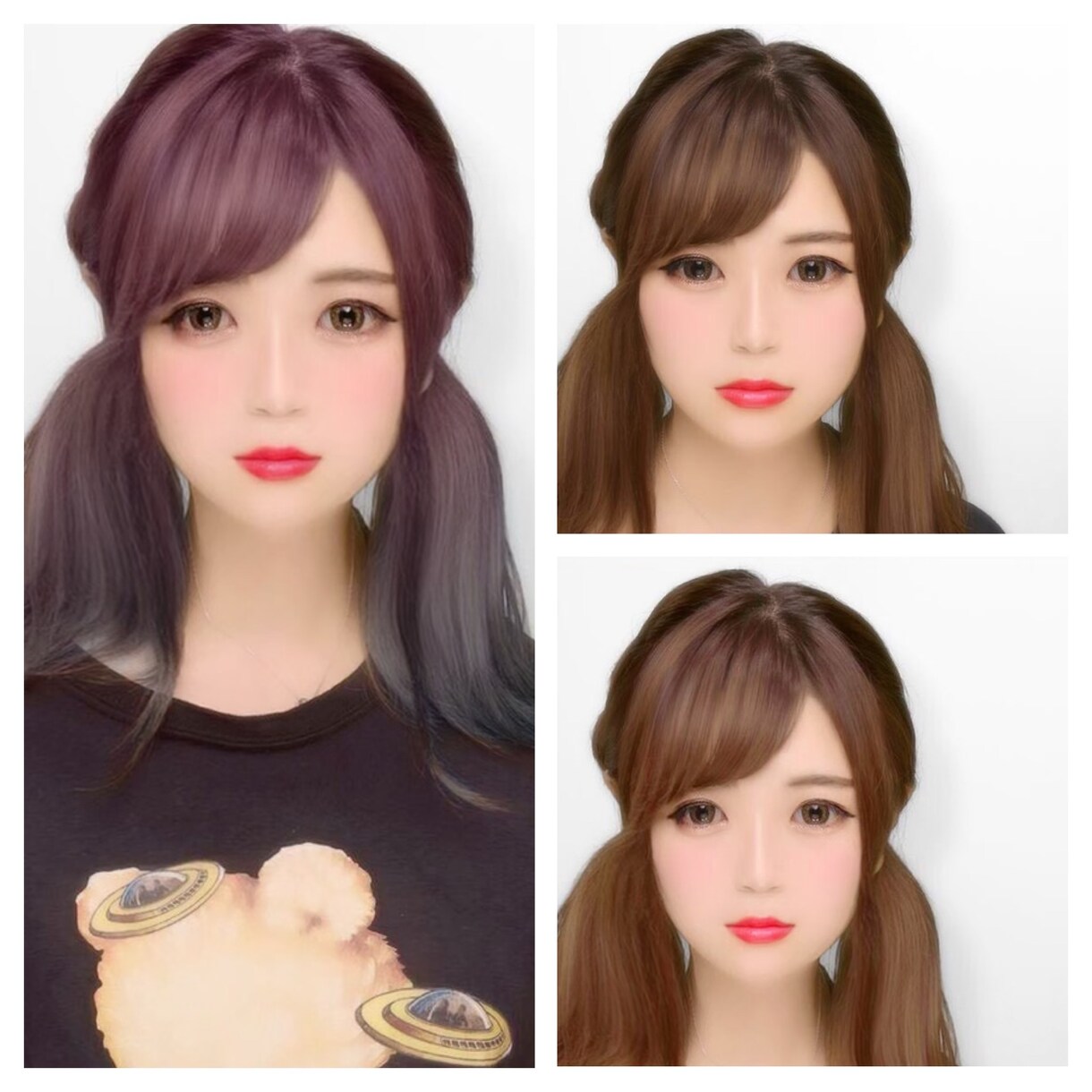プリ画も可能！美人or可愛く画像加工・編集します 写メやプリクラなど、自然に激盛り！可愛くor美人に加工します イメージ3