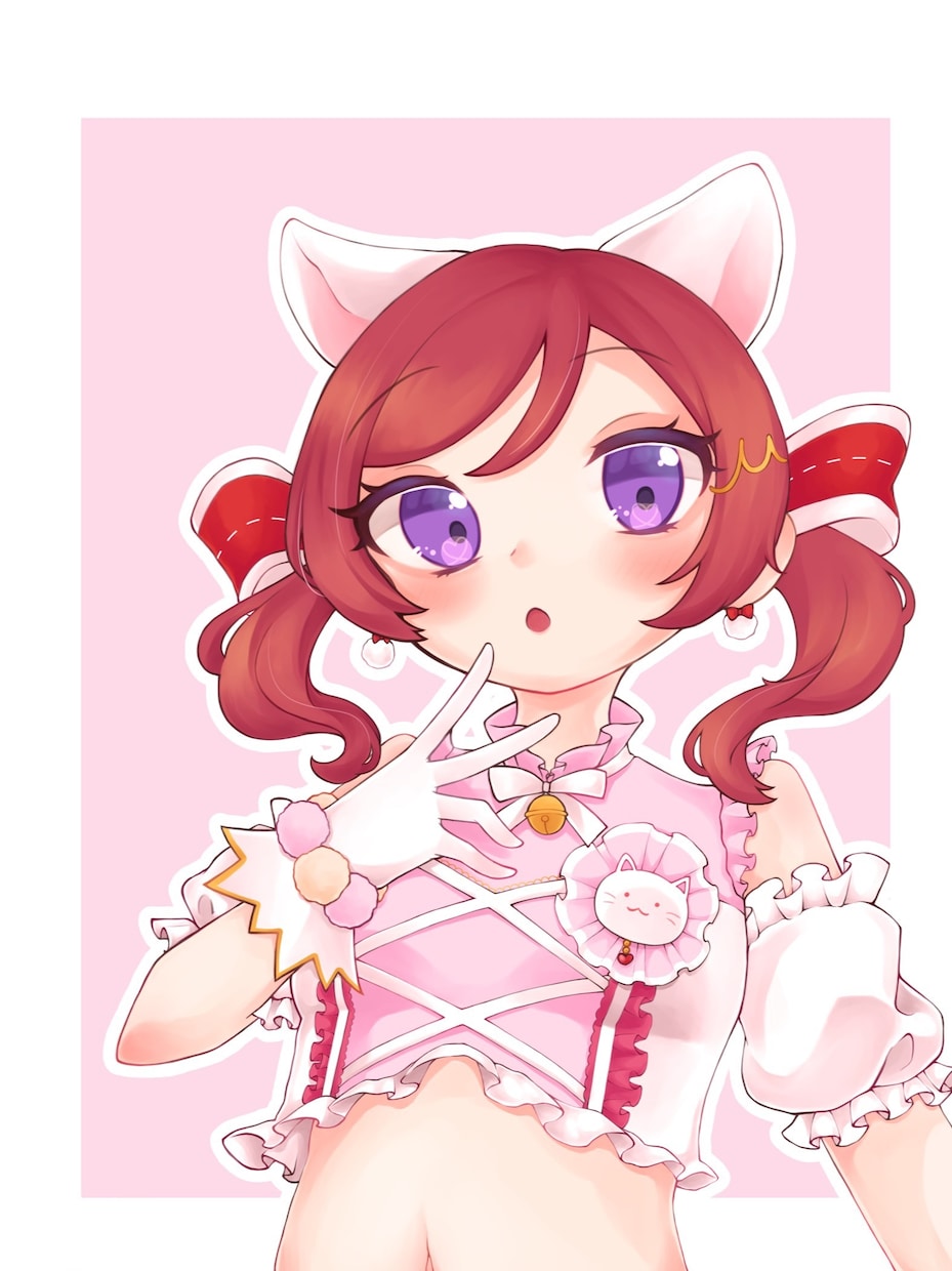 かわいいイラスト制作します 可愛いらしい女の子のアイコン・1枚絵を作成します！ イメージ1