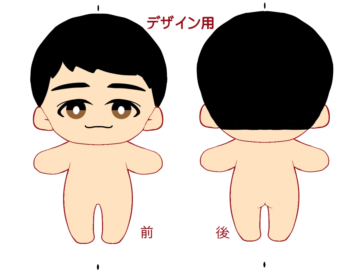 あなたの推しをぬいぐるみイラストにします これからぬいぐるみ作成する方のお手伝いをします！ イメージ5