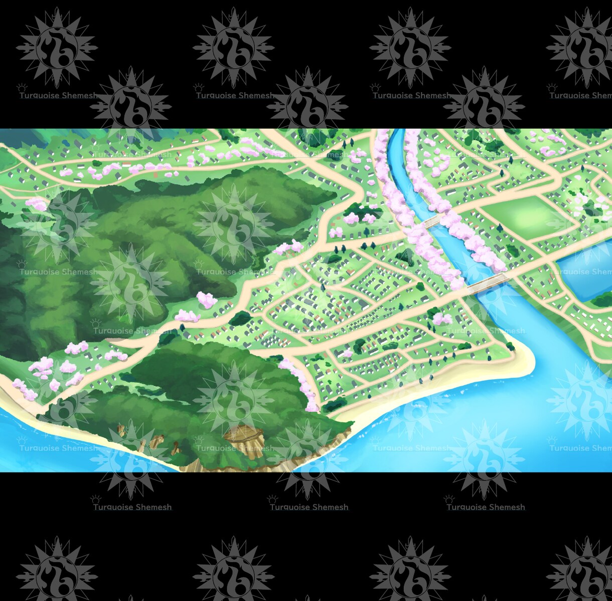 ゲームで使用する背景イラスト描きます ゲーム制作経験が多数ある者が背景イラストを作成します イメージ1