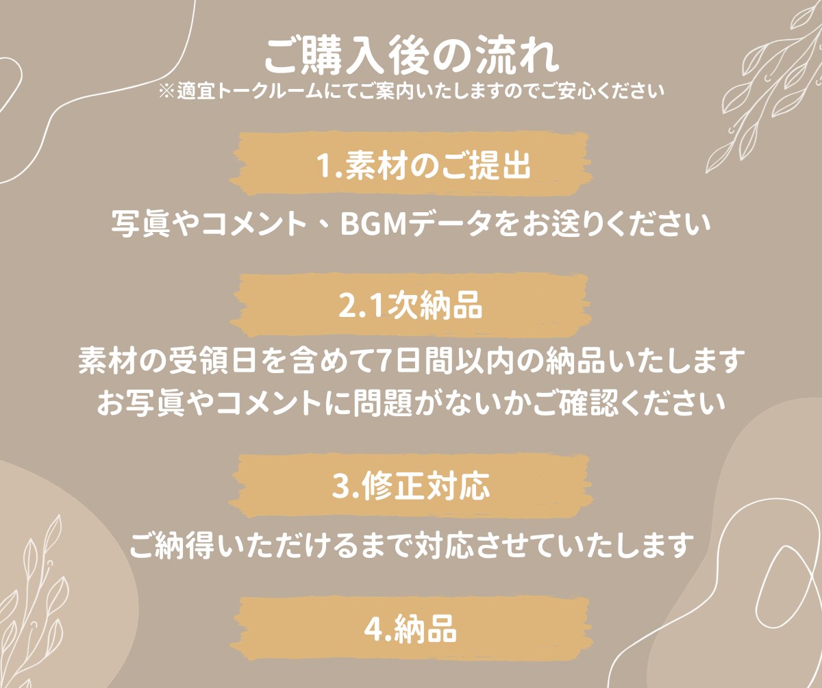 プロがお洒落で感動的なプロフィールムービー作ります 完全オーダメイドで世界にひとつだけのムービーをお届けします イメージ2