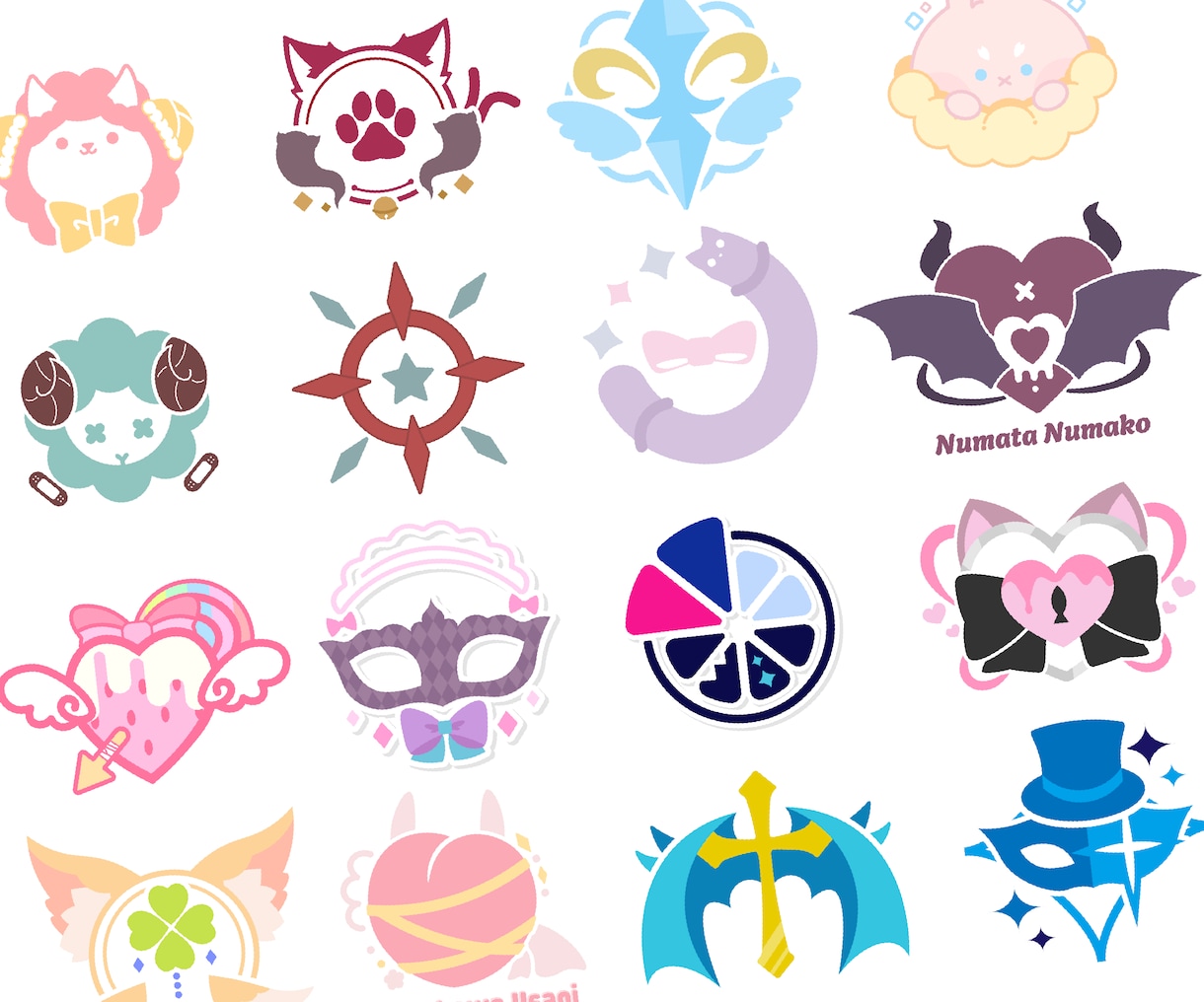 シンボルロゴ制作します かわいい〜クールまで世界観に合ったデザイン イメージ1