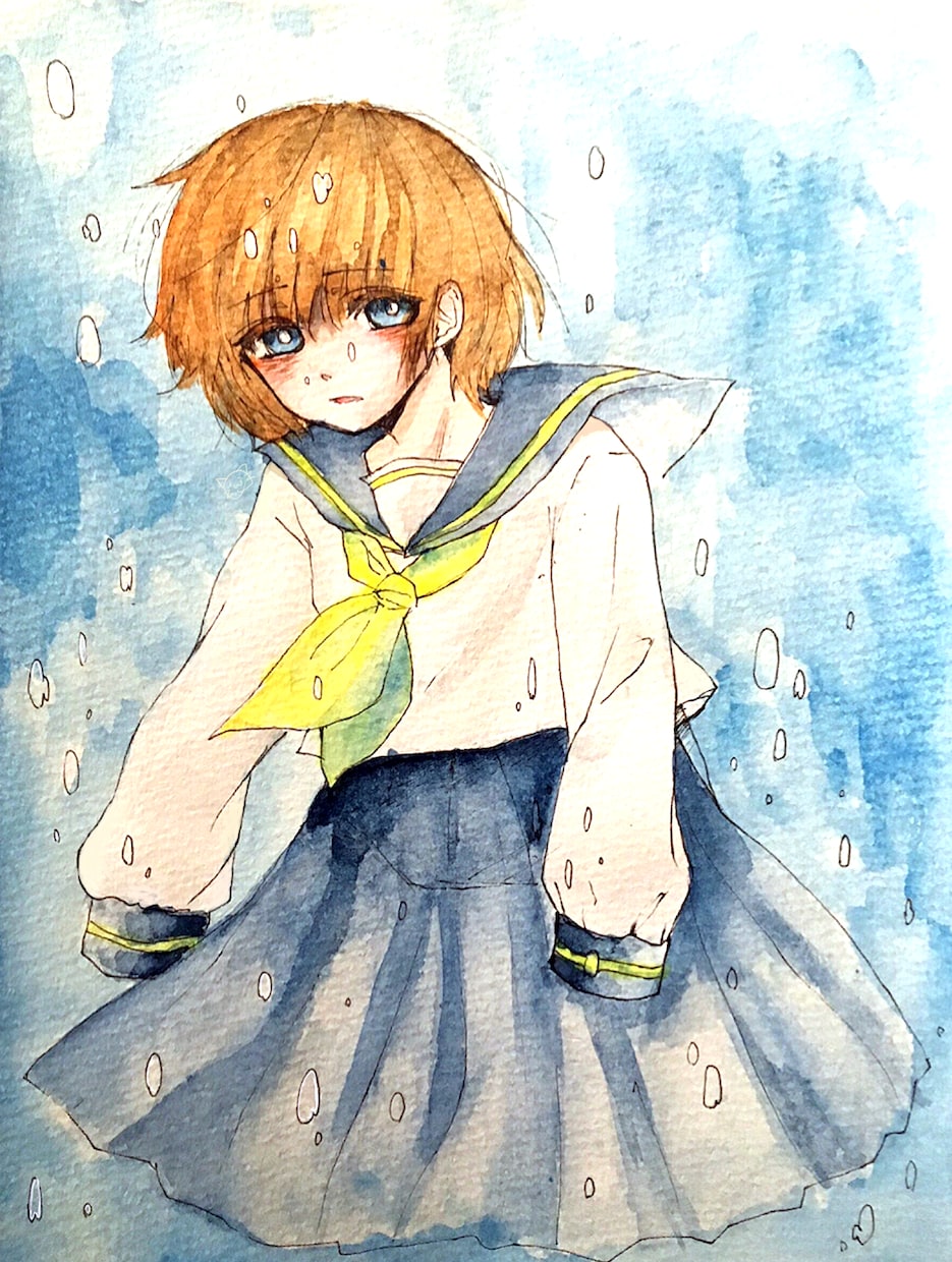 アナログ透明水彩絵描きます 自分だけが使える絵が欲しい方、オリキャラを形にしたい方必見！ イメージ5