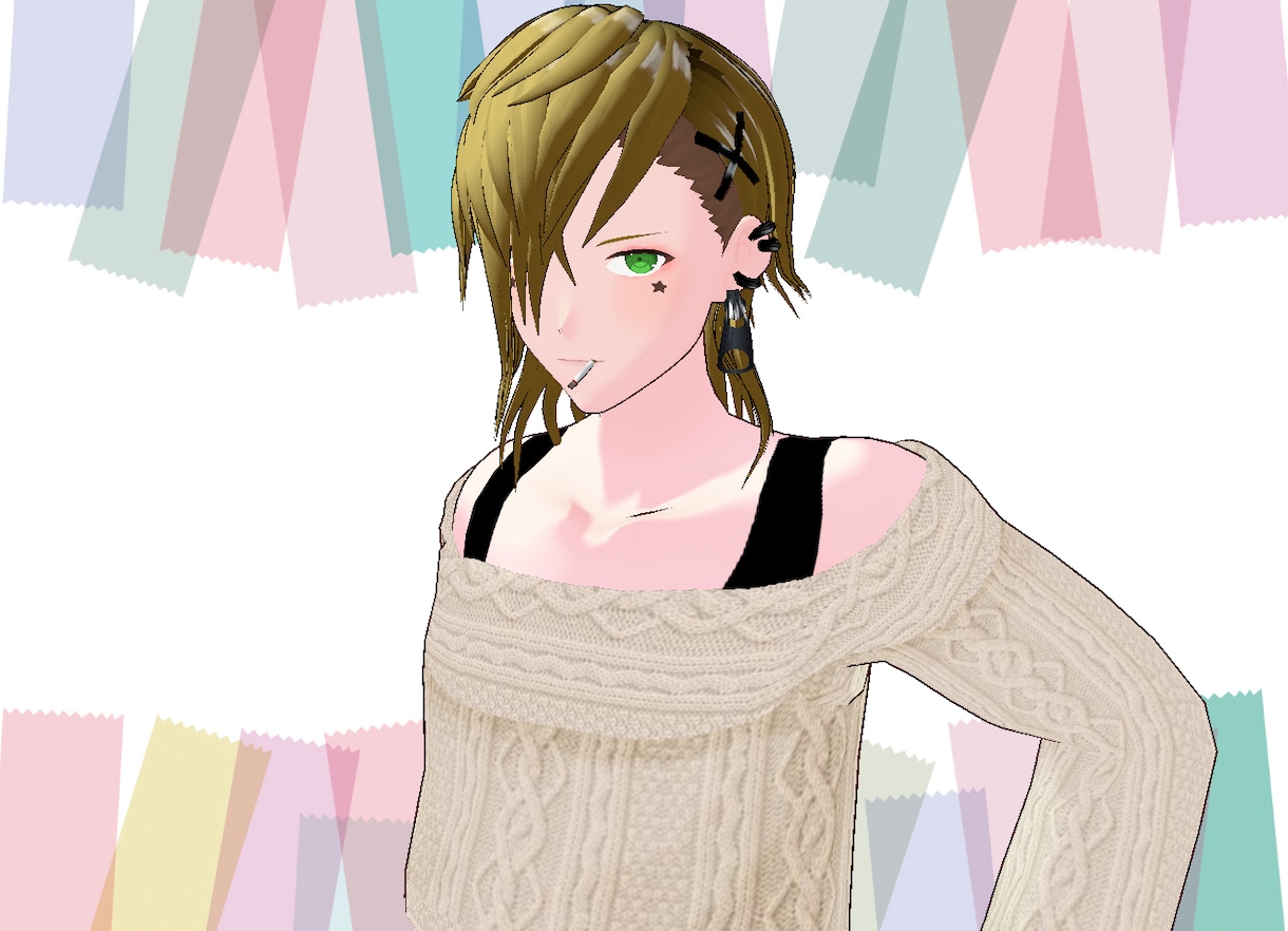 3Dモデル作成【Vroid製】他対応します MMD、VRChat対応！VtuberやVRコンテンツ向け イメージ5