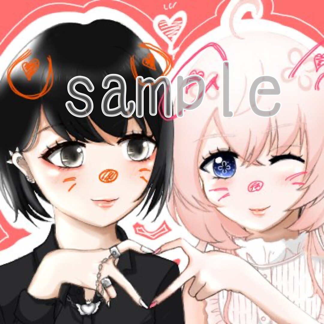 コスパ最強☆SNS用のオリジナルアイコン描きます あなただけの可愛いorかっこいいアイコンをこの機会にぜひ！ イメージ4