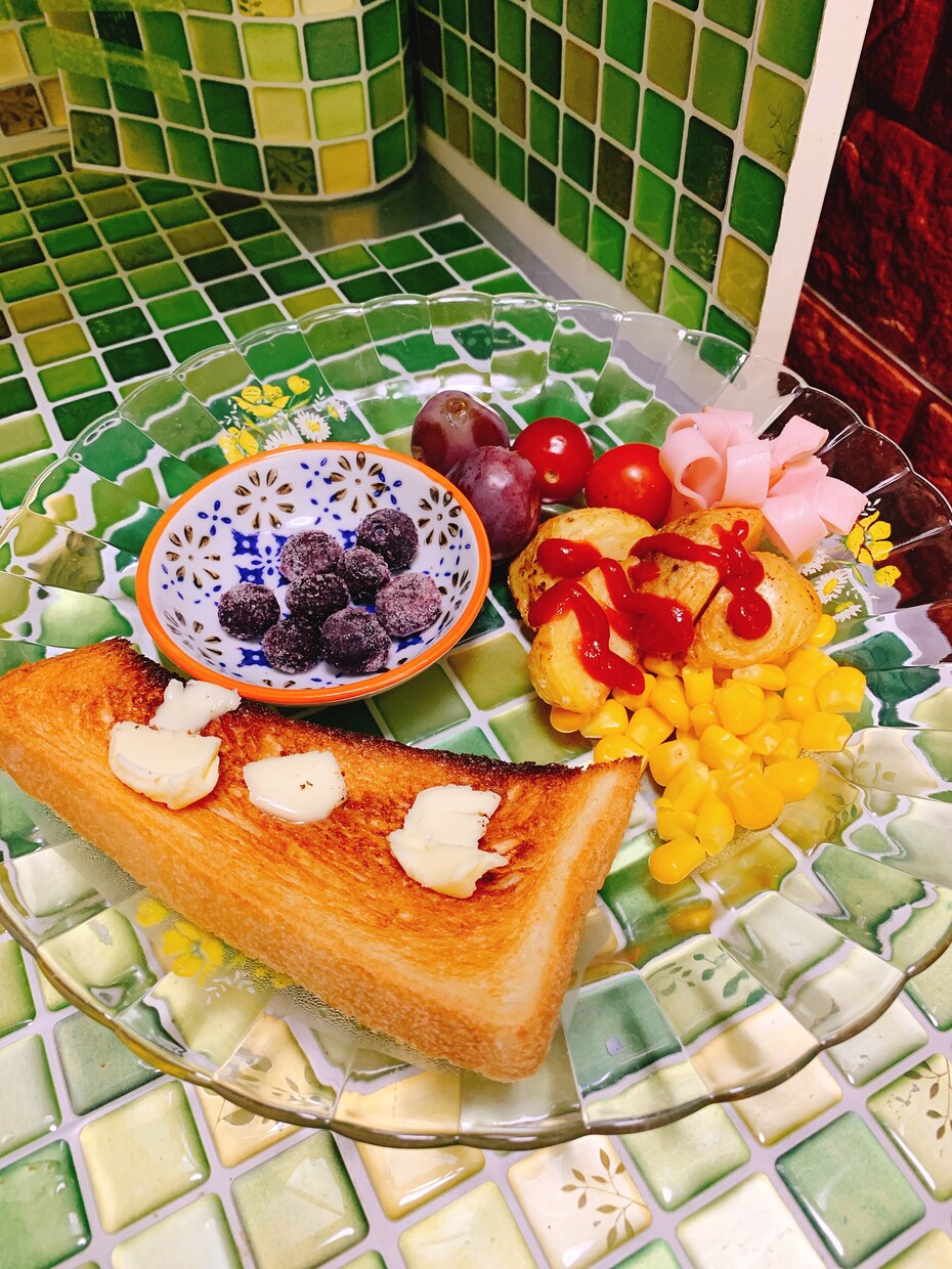安くて美味しく【映える】朝ごはんを作るコツ教えます お安い材料で【ココロ目覚める朝ごはん】 みんなhappy！ イメージ4