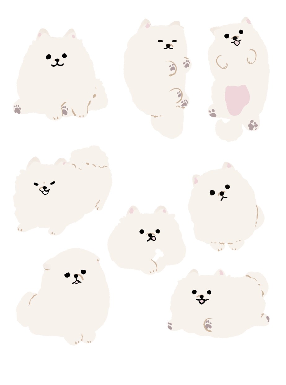 愛するペットのイラスト描きます ふわふわ感バツグン！アイコンやペット名刺・個人利用のグッズに イメージ9