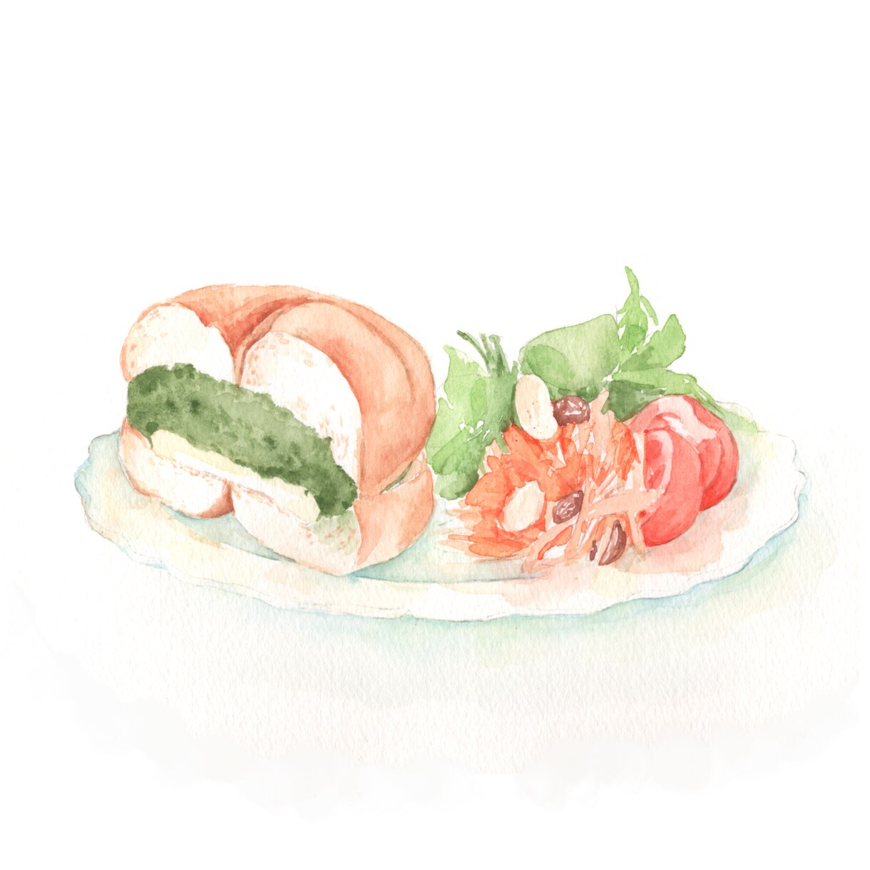 水彩画でスイーツのイラストを描きます 〜丁寧なヒアリング〜　温かく優しいタッチが得意です♪ イメージ5