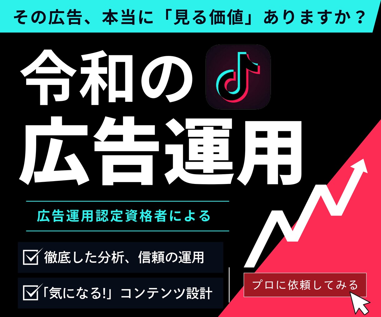 認定資格者が最新のTiktok広告運用を行います Tiktokの広告運用・分析・クリエイティブ設計を行います イメージ1
