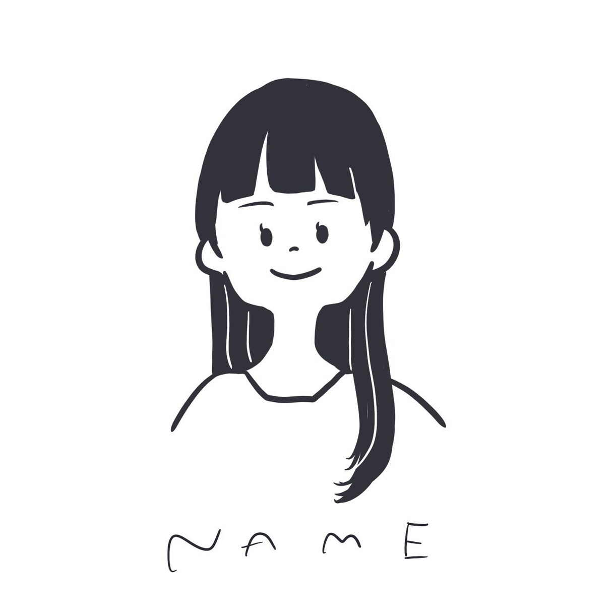 上半身までの似顔絵を描きます 写真データを元にゆるくてやさしい似顔絵をお描きします。 イメージ3