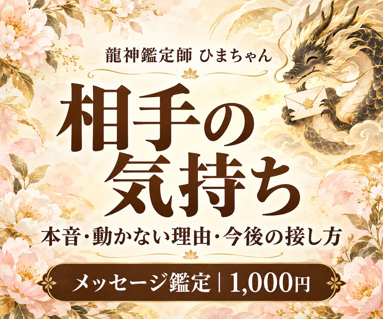 相手の気持ちと動かない理由を文章で鑑定します 本音・動かない理由・これからの接し方までお届け イメージ1