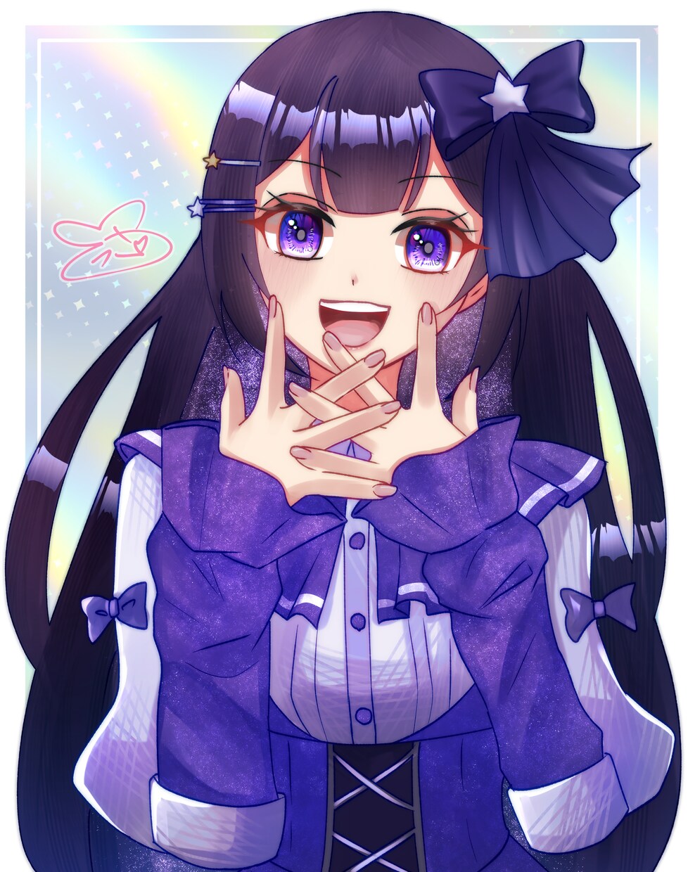 可愛いアイコン描きます 圧倒的早さとクオリティ！キラキラ可愛いイラストです！ イメージ7