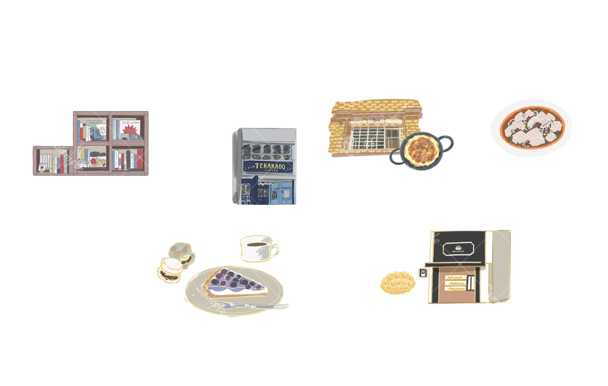 優しいタッチでイラスト製作いたします パンフレットやポスターなどに使用できる、おしゃれなイラスト イメージ2