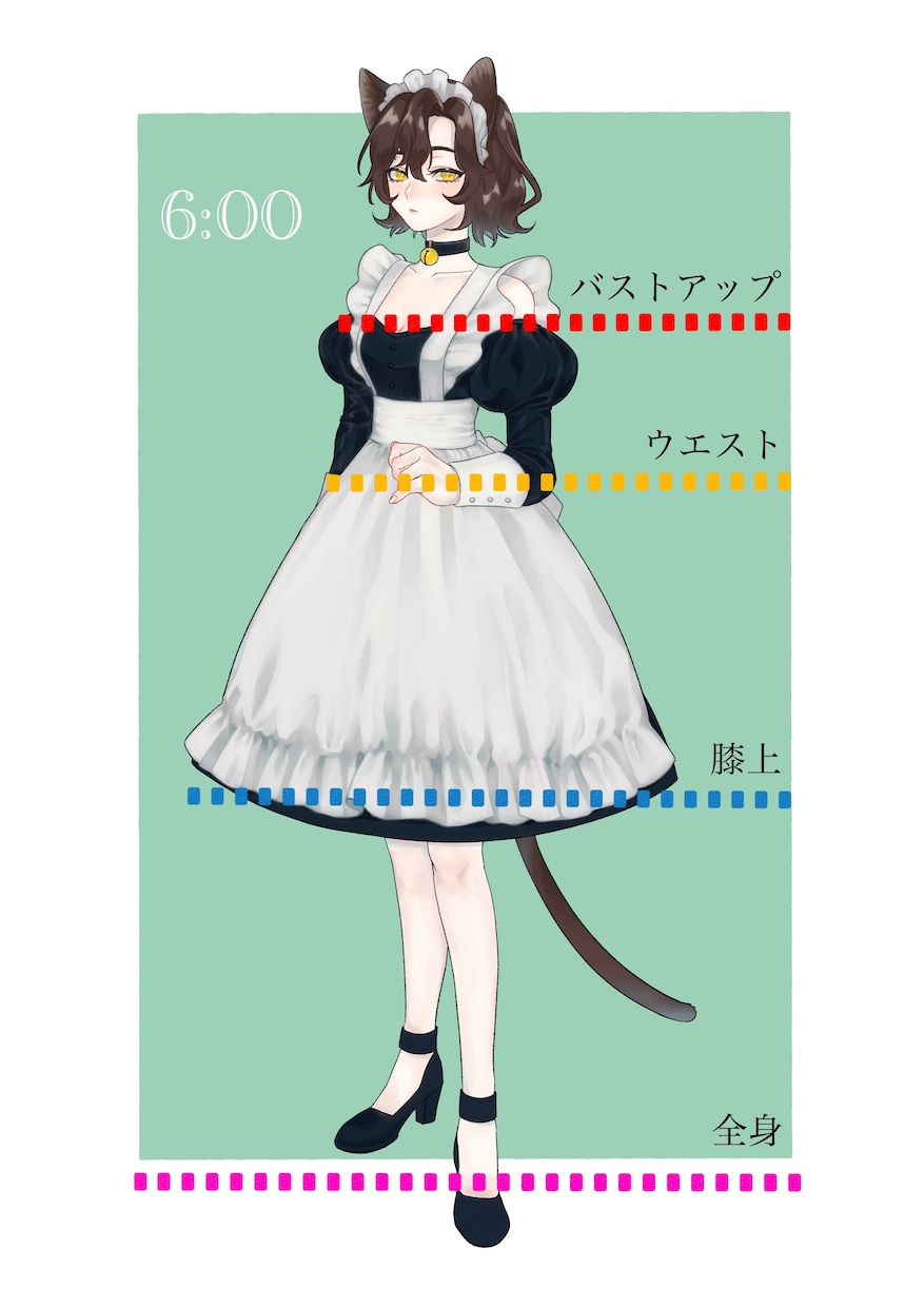 厚塗り風イラスト描きます アイコンや一枚絵、立ち絵、サムネイル等、幅広く承ります イメージ2