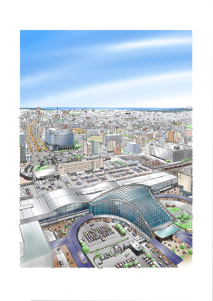 Yoイメージパース工房がお届けします １級建築士デザイナーがイメージ膨らむスケッチパースを描きます イメージ4