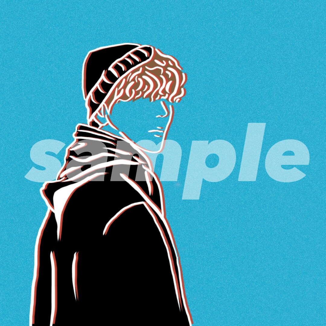 おしゃれなイラスト描きます SNSのトプ画などに！アニメ系の絵とゆうよりは線画に近いです イメージ4