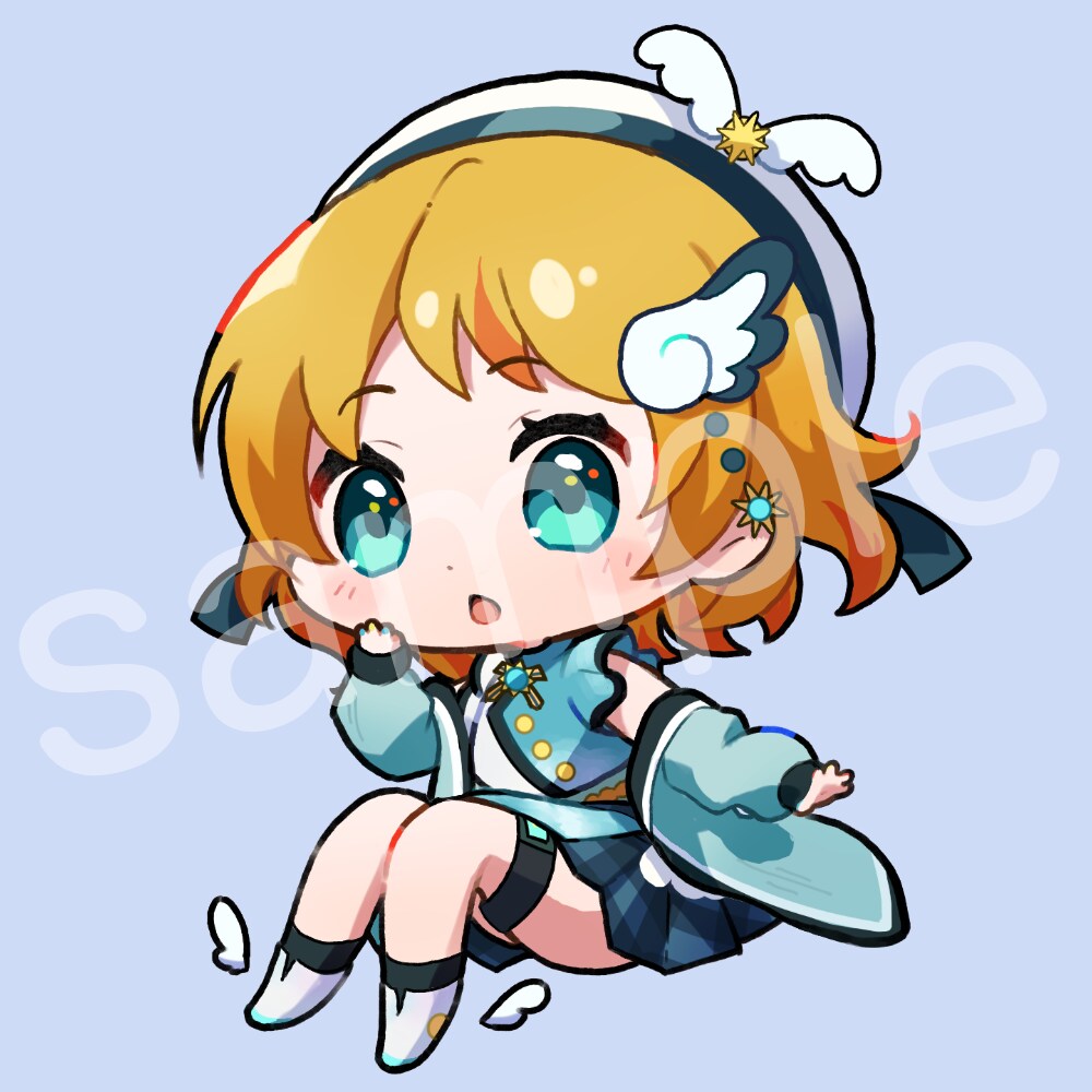 商用OK!SDキャライラストを作成します グッズやアイコンにオススメ！可愛いSDキャラを提供します。 イメージ4