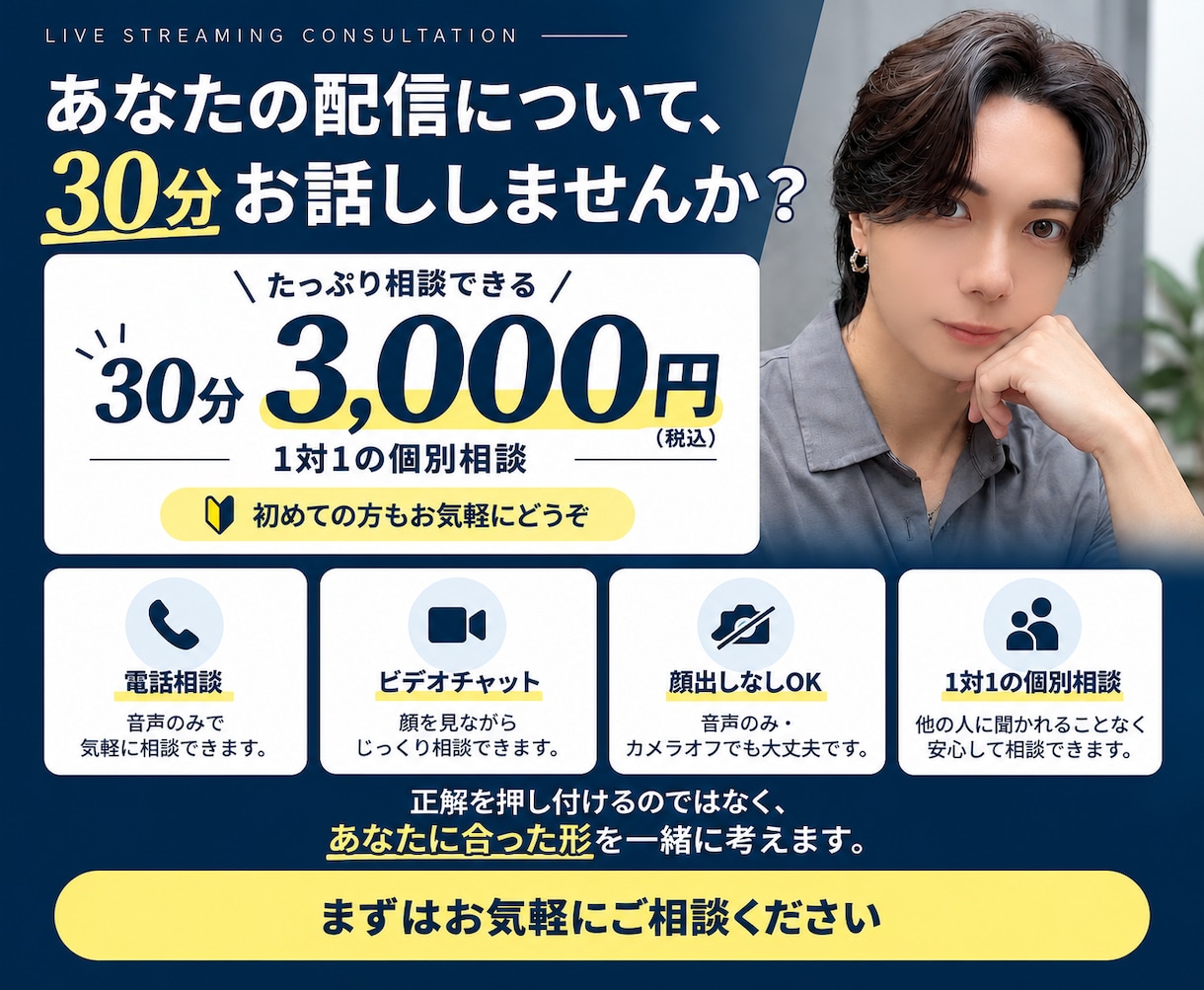 ライブ配信15年｜続け方・伸ばし方相談を教えます 実体験ベースであなたに合う形を見つけます！ イメージ6