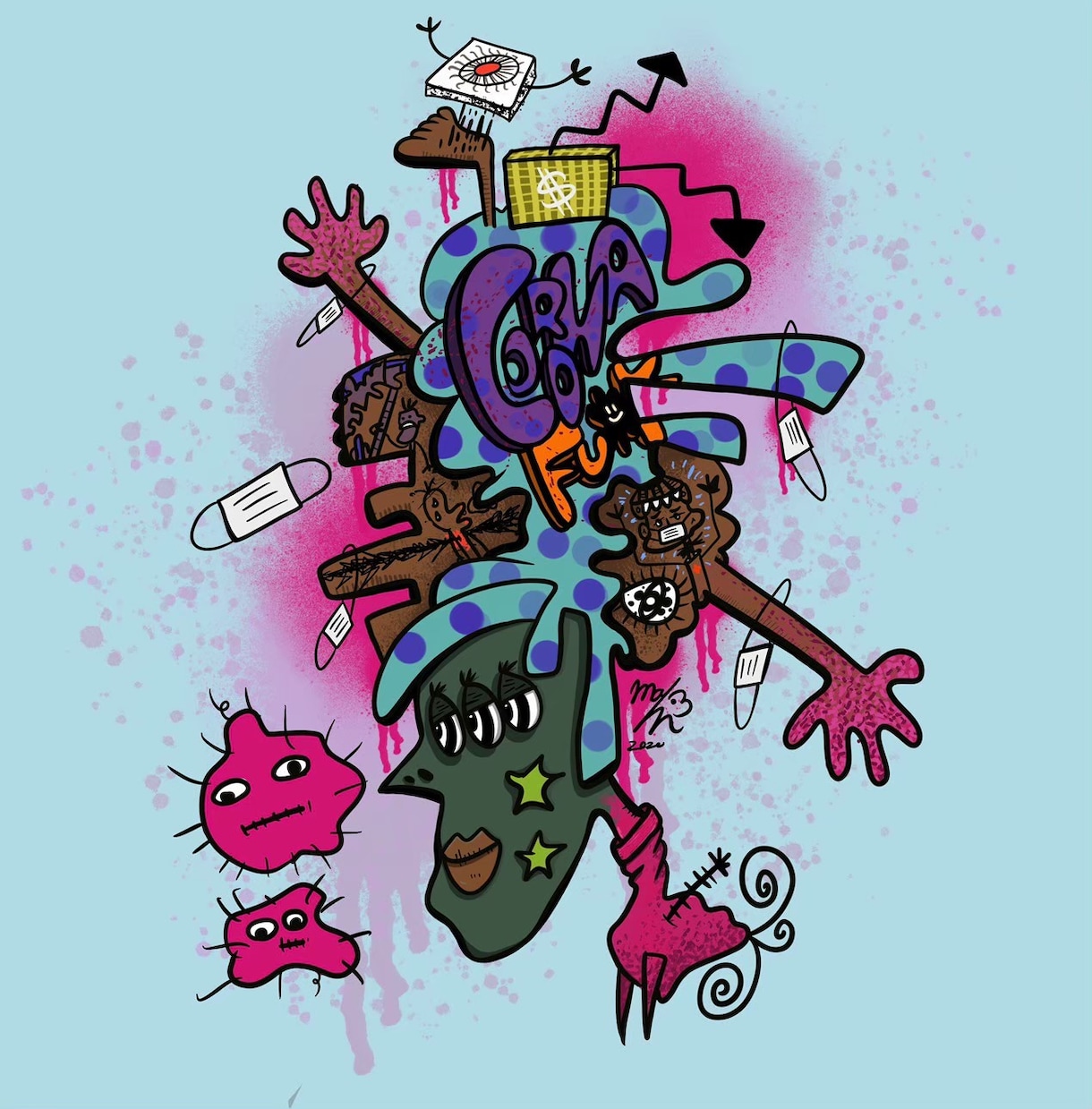 ユニークで個性的な絵を描きます 個性丸出しのイラスト描きます！ イメージ10