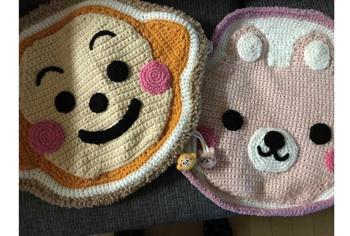 お好きな動物リクエストお受けします あなたの好きな動物が座布団に！♡毛糸で作る動物座布団！！ イメージ3